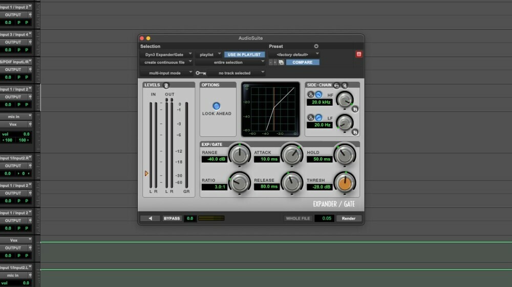 remove background noise